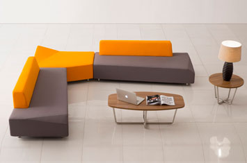 沙發品牌-辦公創意沙發擺放-辦公沙發設計-沙發品牌