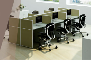 屏風工作位-屏風辦公桌-辦公室屏風-屏風隔斷-活動屏風